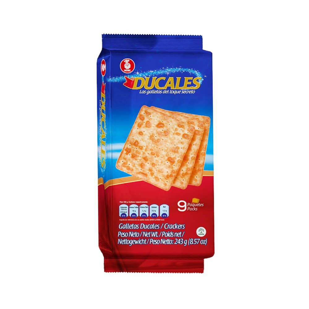 Galletas saladas Ducales Noel (9 x 27 g) - Imagen 1