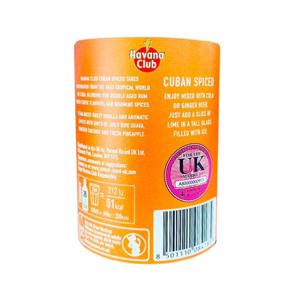 Ron cuban spiced 35 % vol Havana Club (700 ml) - Miniatura 2