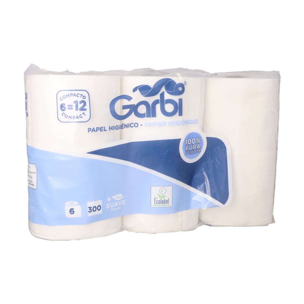 Papel Higiénico Garbi (2 x 6 U) - Miniatura 3