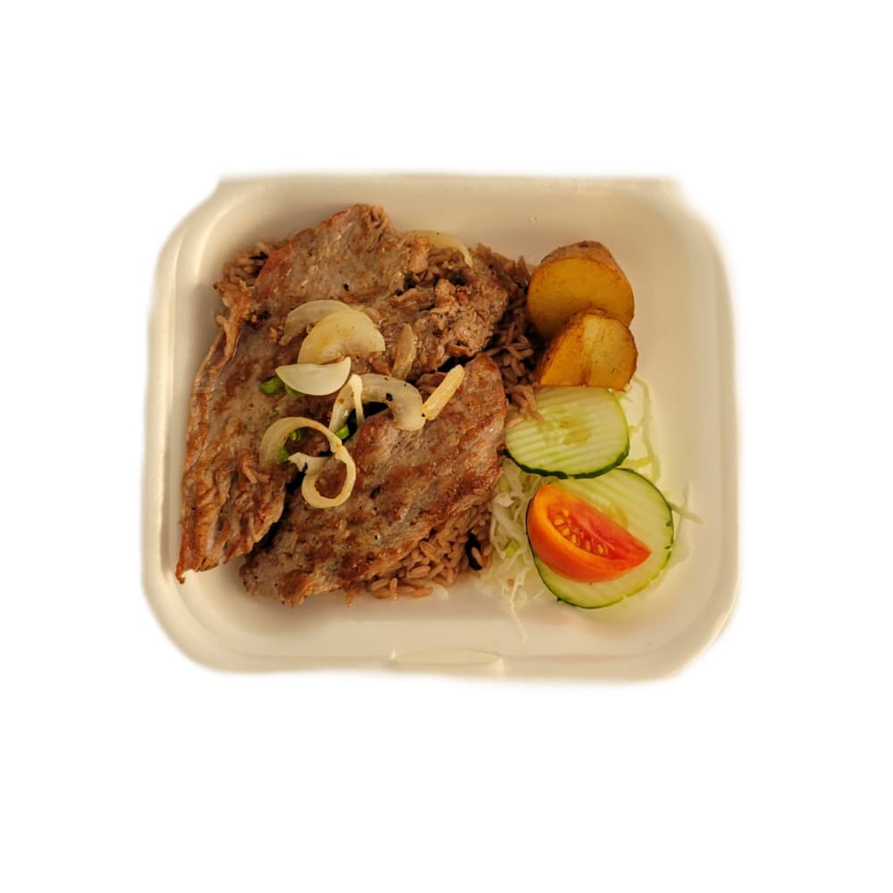 Palomilla de res + guarnición (para 1 persona) - Imagen 1