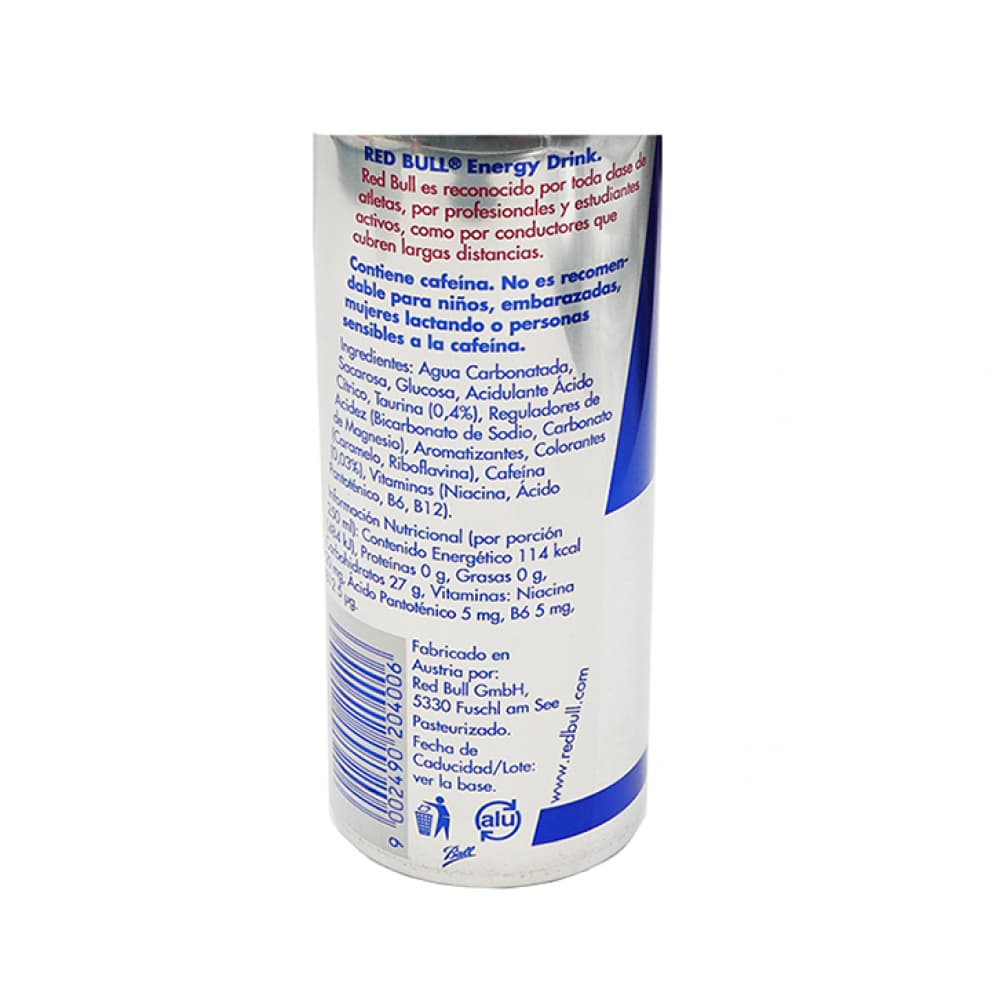 Bebida energética Red Bull (250 ml / 8.4 fl oz) - Miniatura 3