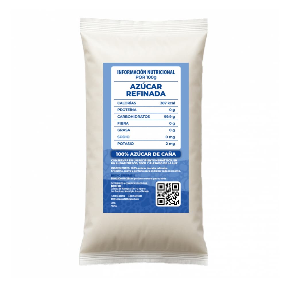 Azúcar blanca refinada Campo Vivo (8 x 500 g / 1.1 lb) - Miniatura 3