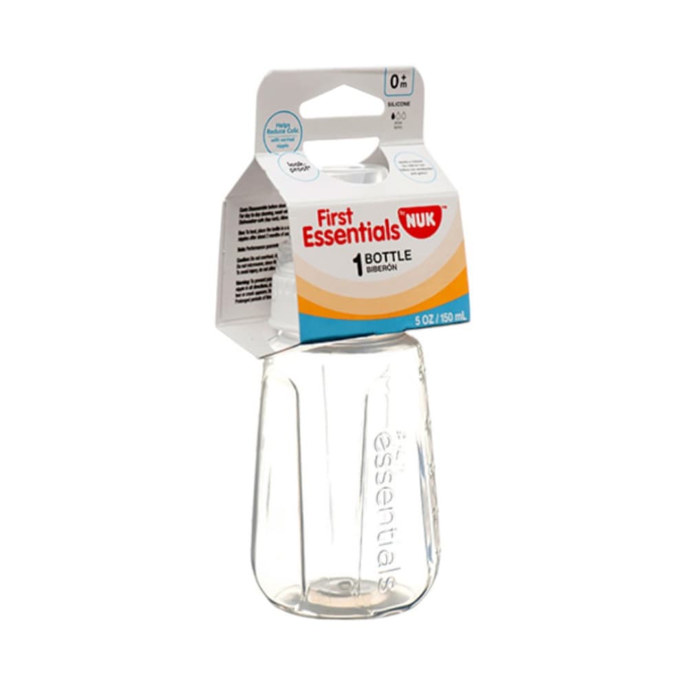 Biberón de silicona transparente de flujo lento First Essentials (150 ml / 5 oz) - Miniatura 3