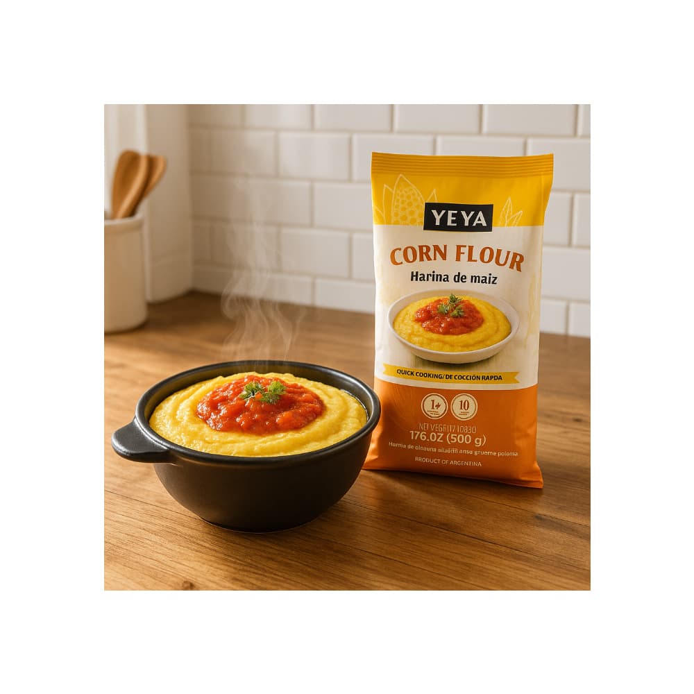 Harina de maíz YEYA (500 g / 1.1 lb) - Miniatura 4