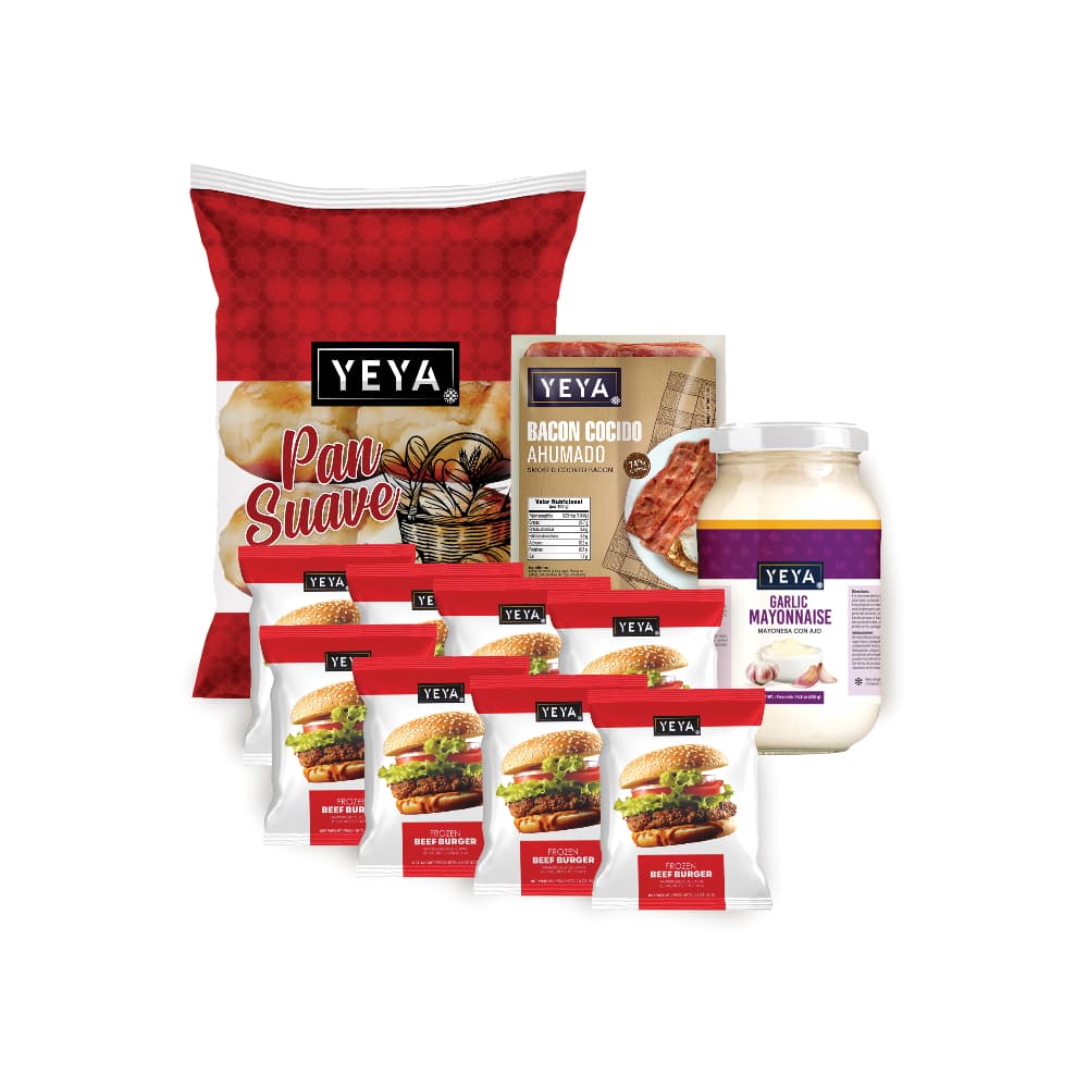 Combo Yeya Hamburguesa - Imagen 1