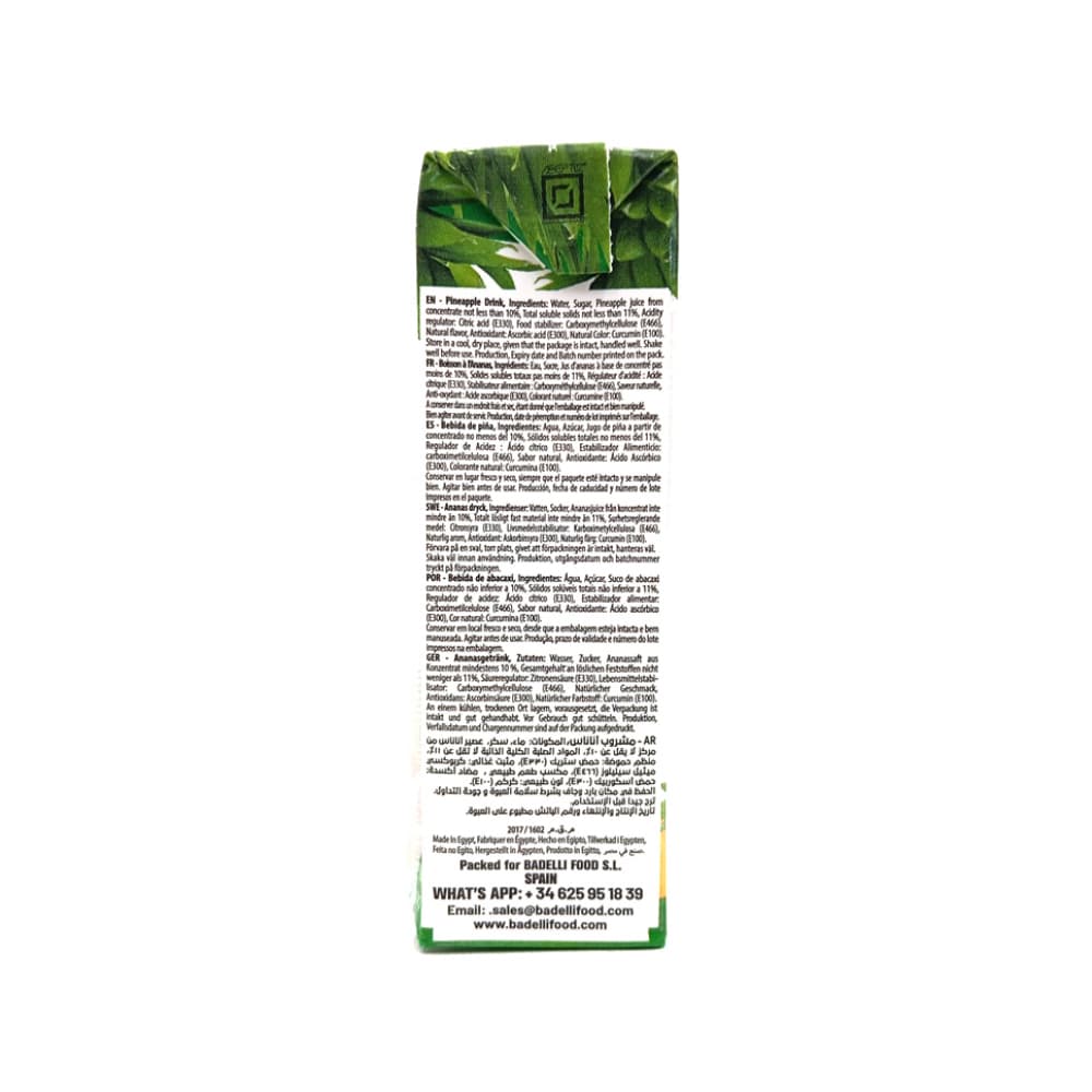 Jugo de piña Badelli (200 ml / 6.76 oz fl) - Miniatura 4