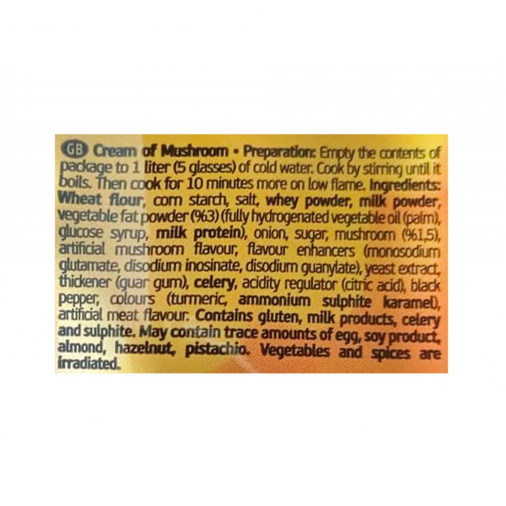 Sopa cremosa de champiñón Kent boringer (68 g / 2.4 oz) - Miniatura 3