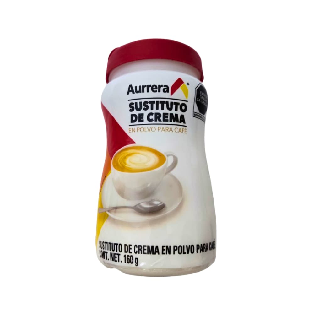 Sustituto de crema en polvo para café Aurrera (160 g / 5.6 oz) - Imagen 1