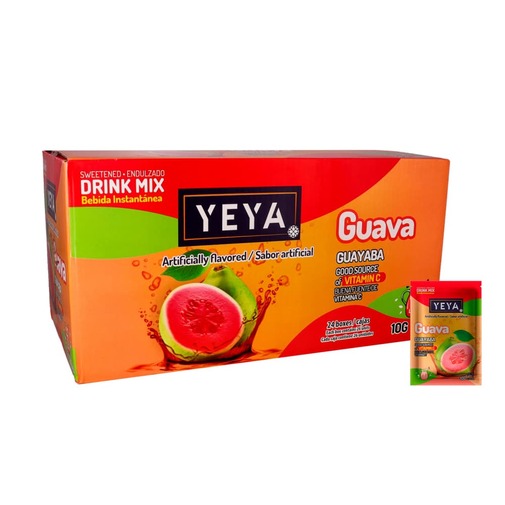 Refresco instantáneo sabor guayaba Yeya (624 x 10 g) - Imagen 1