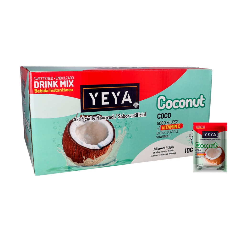Refresco instantáneo sabor coco Yeya (624 x 10 g) - Imagen 1