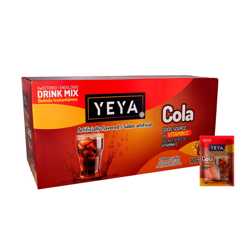 Refresco instantáneo sabor cola Yeya (624 x 10 g) - Imagen 1