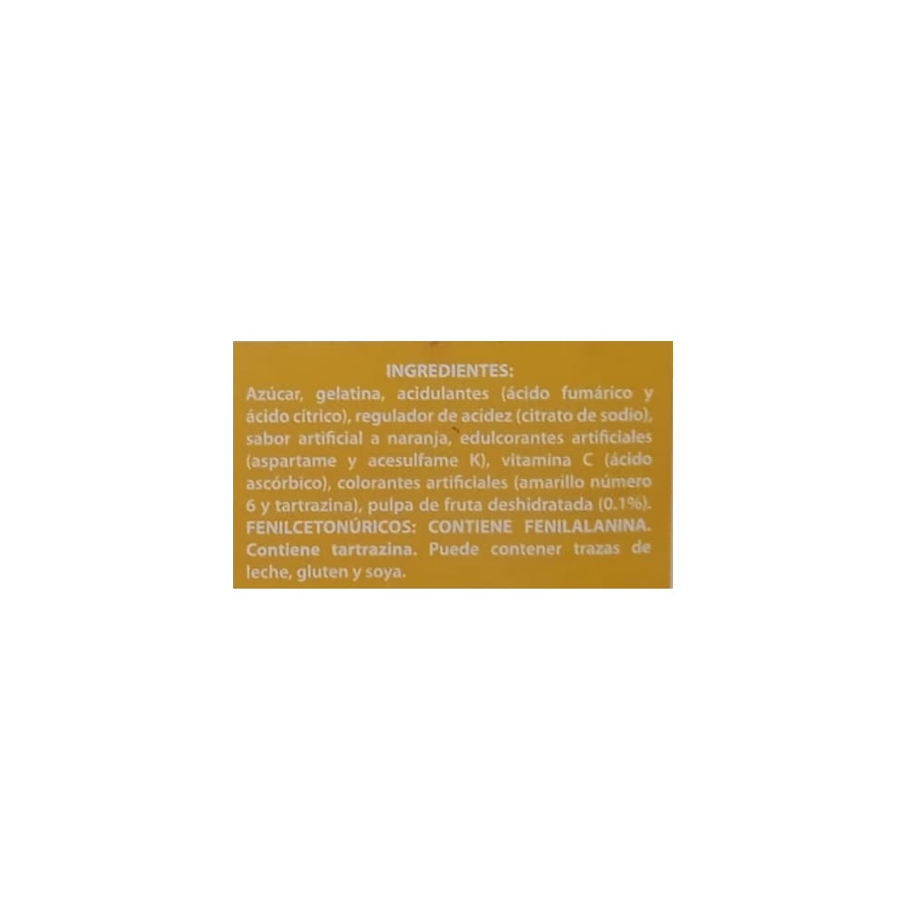 Gelatina sabor naranja boom (40 g / 1.41 oz) - Miniatura 2