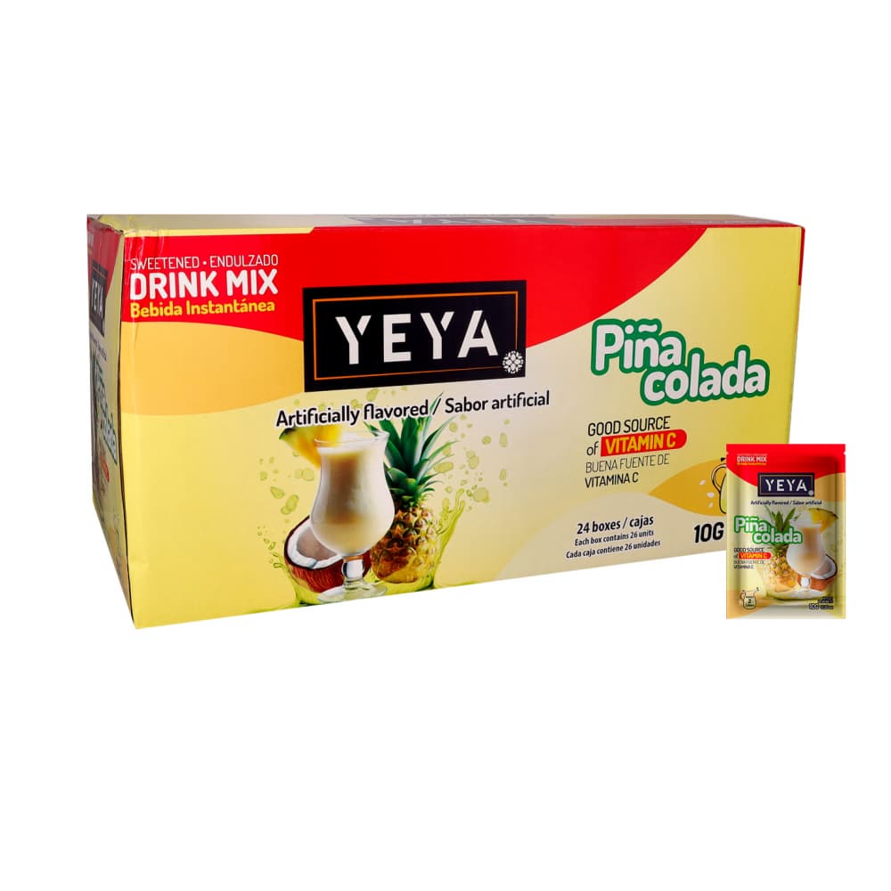 Refresco instantáneo sabor piña colada Yeya (624 x 10 g) - Imagen 1