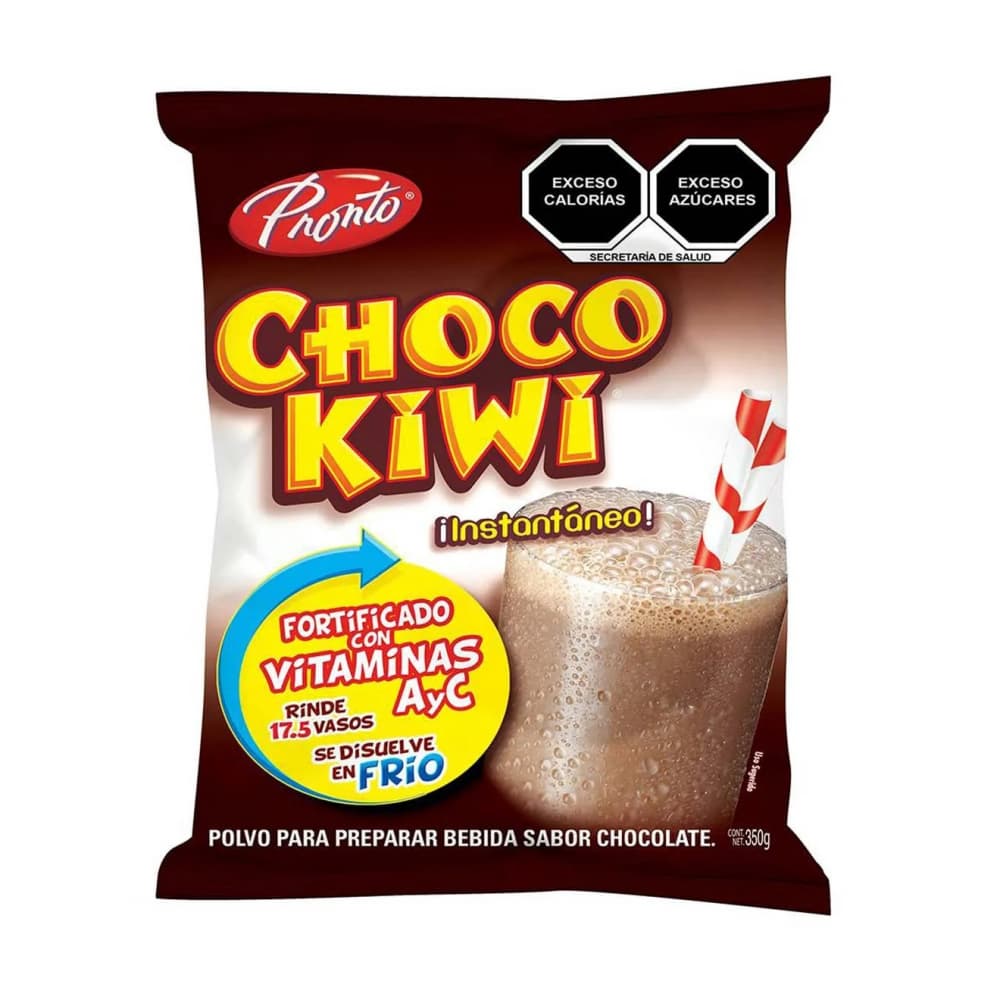 Polvo para preparar bebida sabor chocolate Choco Kiwi Pronto (350 g / 12.35 oz) - Imagen 1