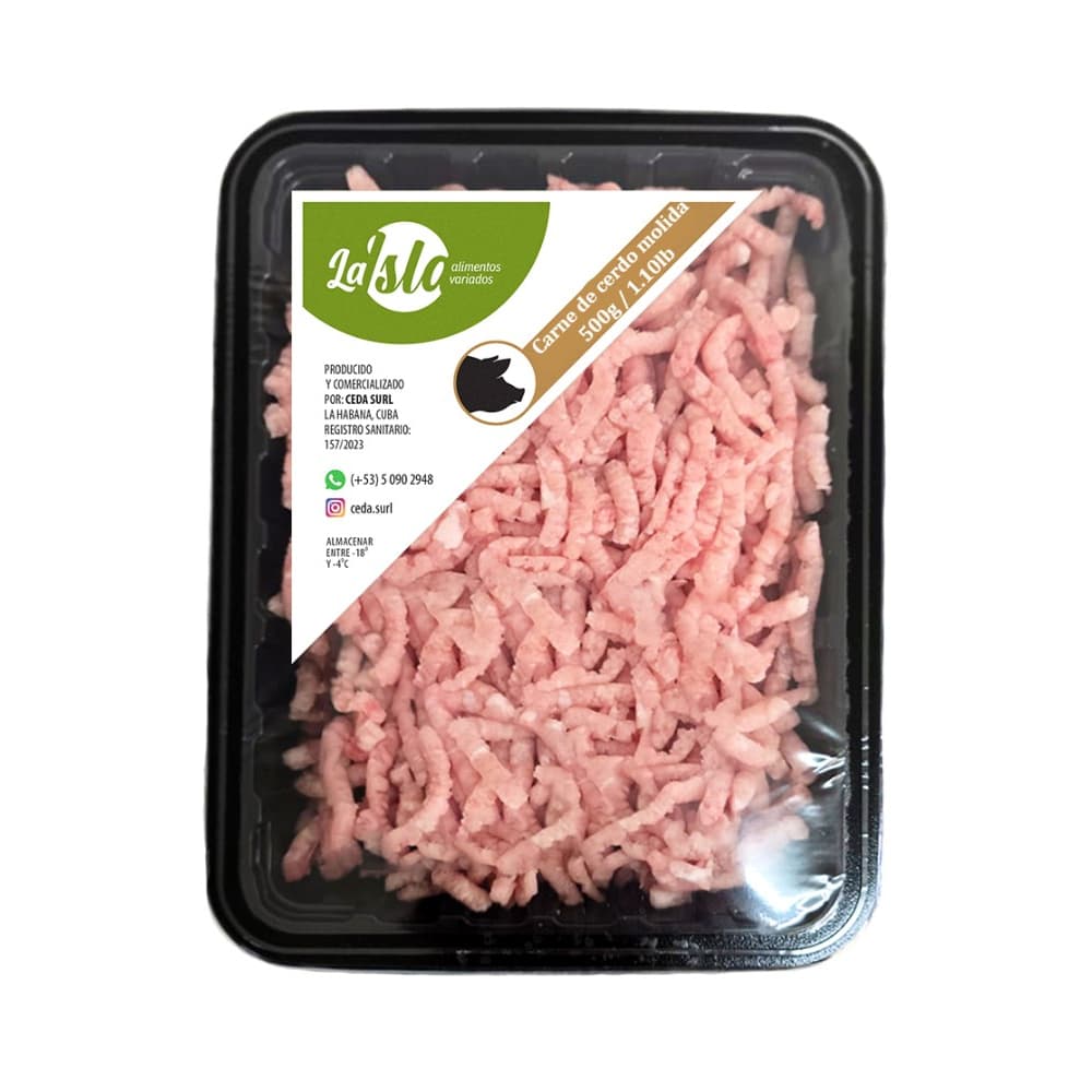 Carne de cerdo molida La Isla (500 g / 1.10 lb) - Miniatura 2