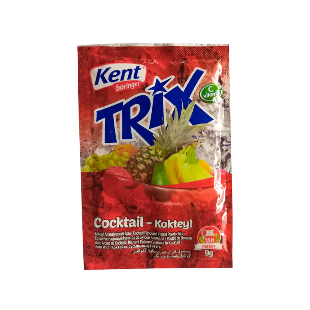 Refresco en polvo sabor cóctel Trix (9 g) - Imagen 1