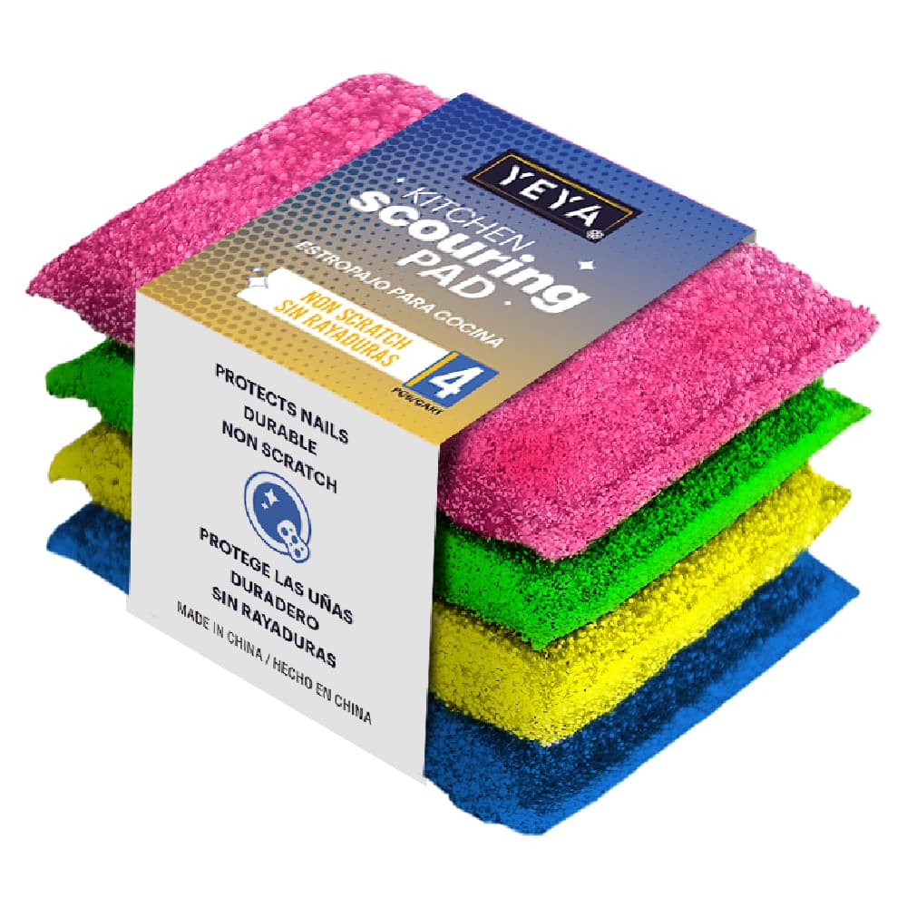 Estropajo para cocina YEYA (4 U) - Miniatura 2
