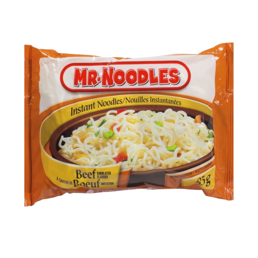 Sopa instantánea de fideos sabor carne de res Mr. Noodles (85 g / 2.99 oz) - Imagen 1