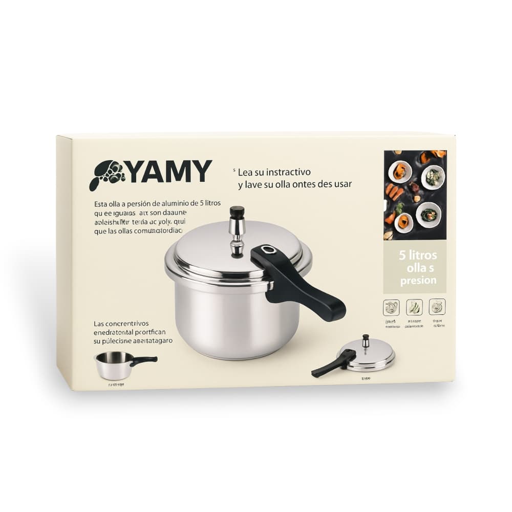 Olla a presión de aluminio 5 L - Miniatura 3