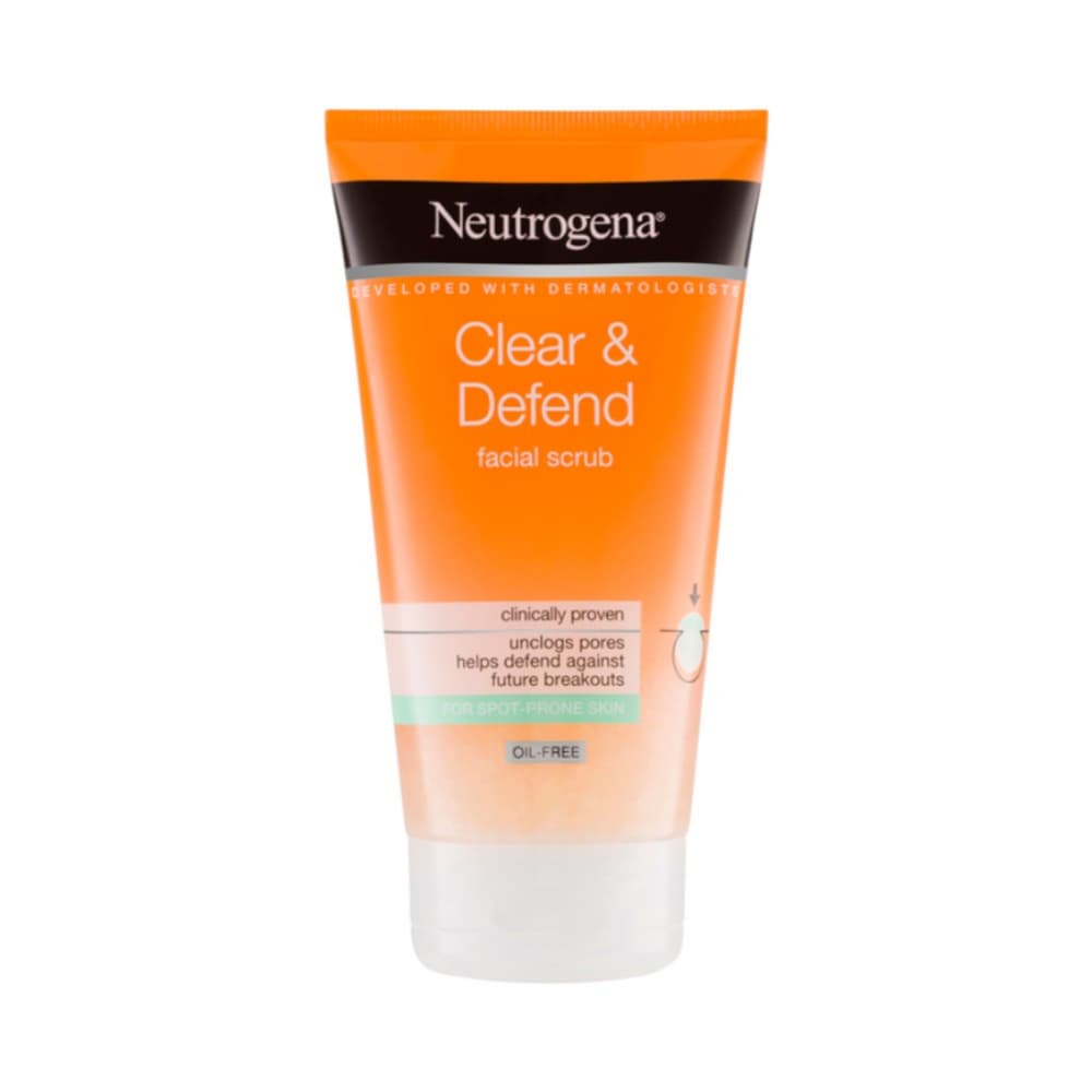 Exfoliante facial con ácido salicílico purificante Neutrogena (150 ml) - Imagen 1