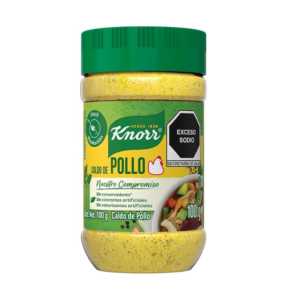 Caldo de pollo Knorr (100 g / 3.53 oz) - Imagen 1