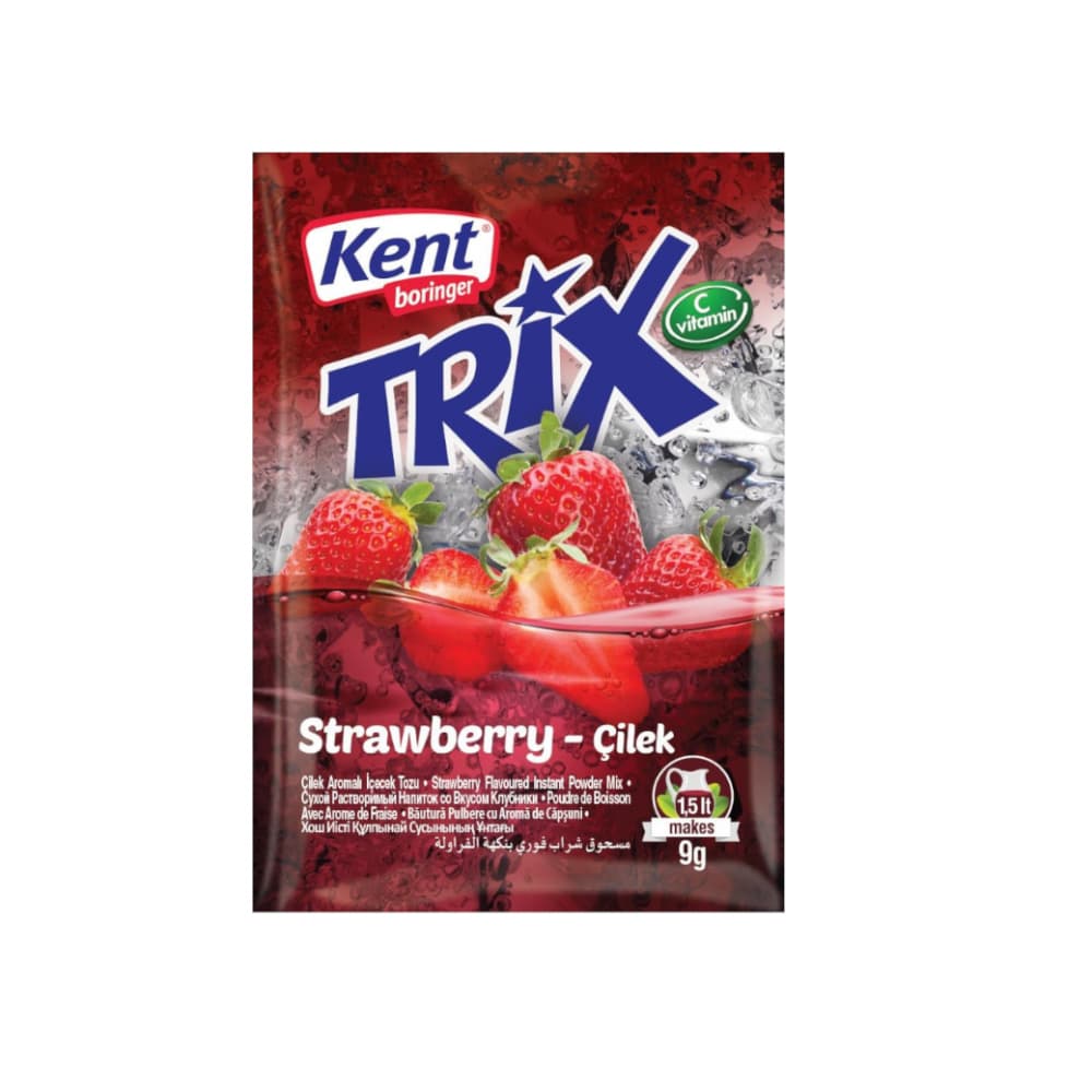Refresco en polvo sabor fresa Trix (9 g) - Imagen 1