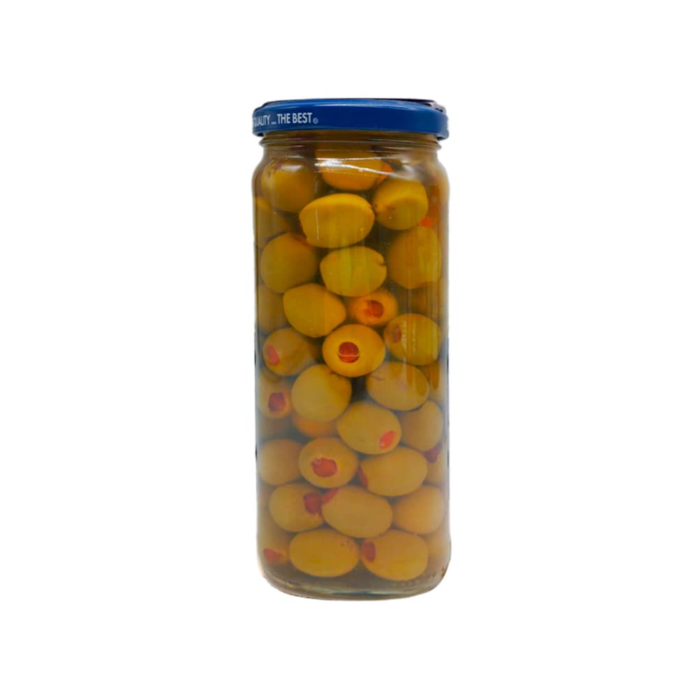 Aceitunas manzanilla españolas rellenas de pimientos picados Goya (269 g / 95 oz) - Miniatura 2