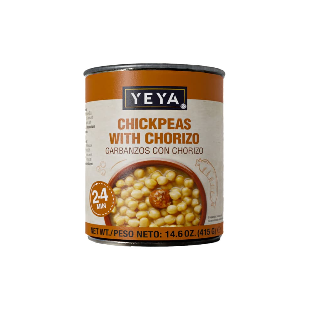 Garbanzos con chorizo Yeya (415 g / 14.6 oz) - Imagen 1