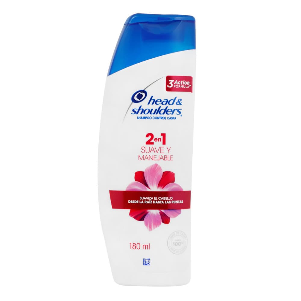Champú 2 en 1 suave y manejable Head & Shoulders (180 ml) - Imagen 1