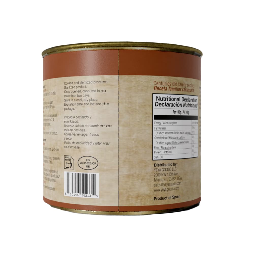 Chorizo en manteca de cerdo Yeya (640 g / 1.41 lb) - Miniatura 2