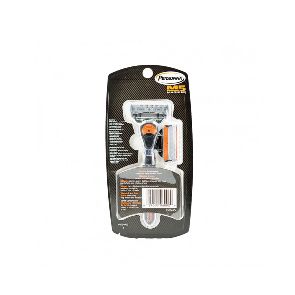 Máquina de afeitar de 5 hojas Personna M5 Magnum - Miniatura 4