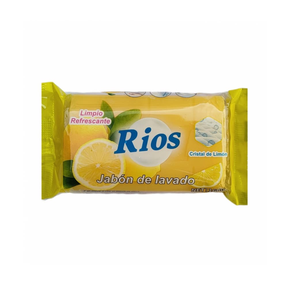 Jabón de lavar cristal de limón Rios (160 g / 5.64 oz) - Imagen 1