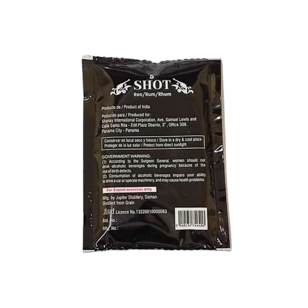 Ron importado en bolsa 5 Shot (50 ml / 1.8 floz) - Miniatura 2
