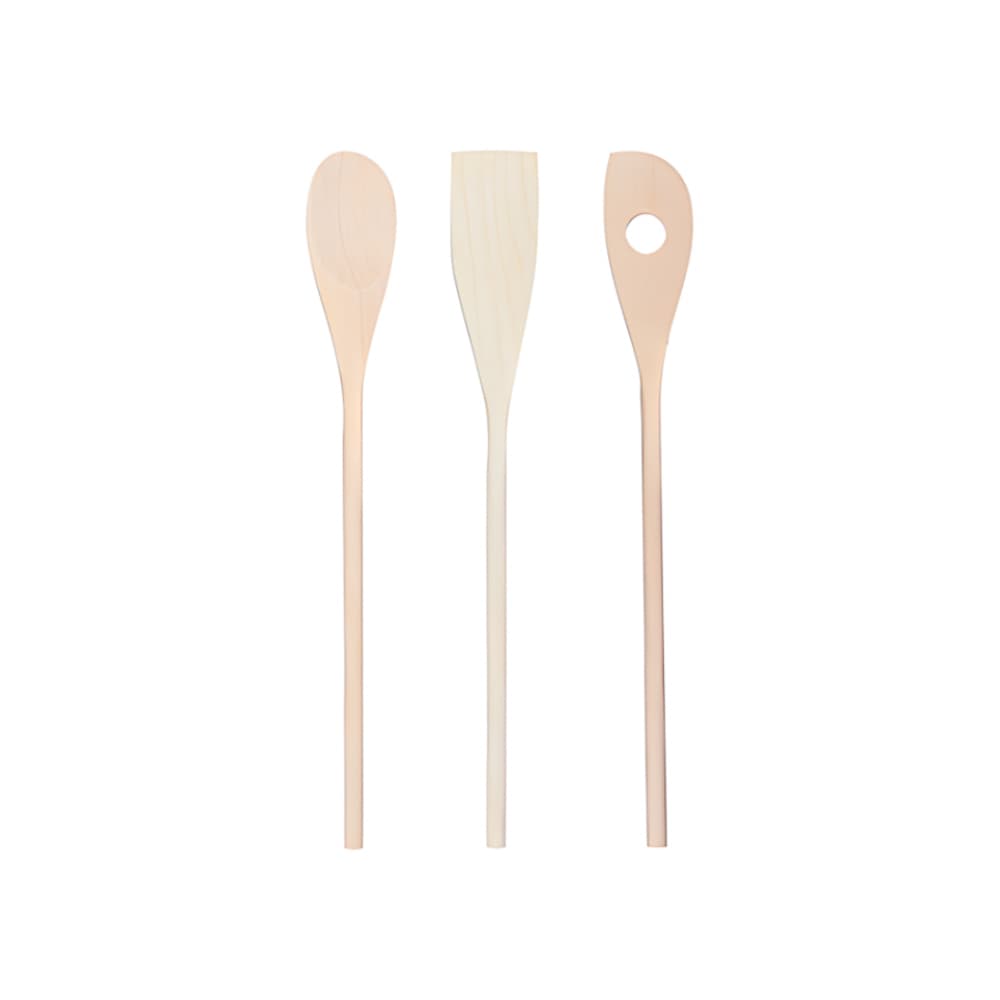 Juego de 3 cucharas de madera surtidas para cocina Alessandro - Miniatura 1