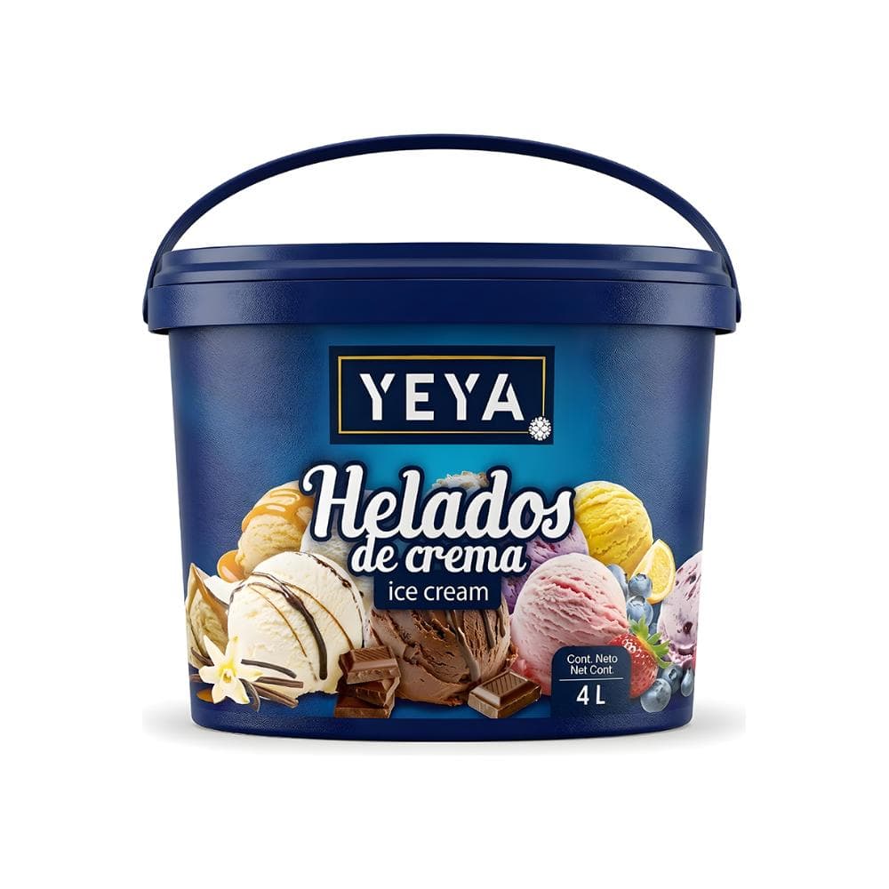 Helado de crema sabor a fresa YEYA (4 L) - Miniatura 1