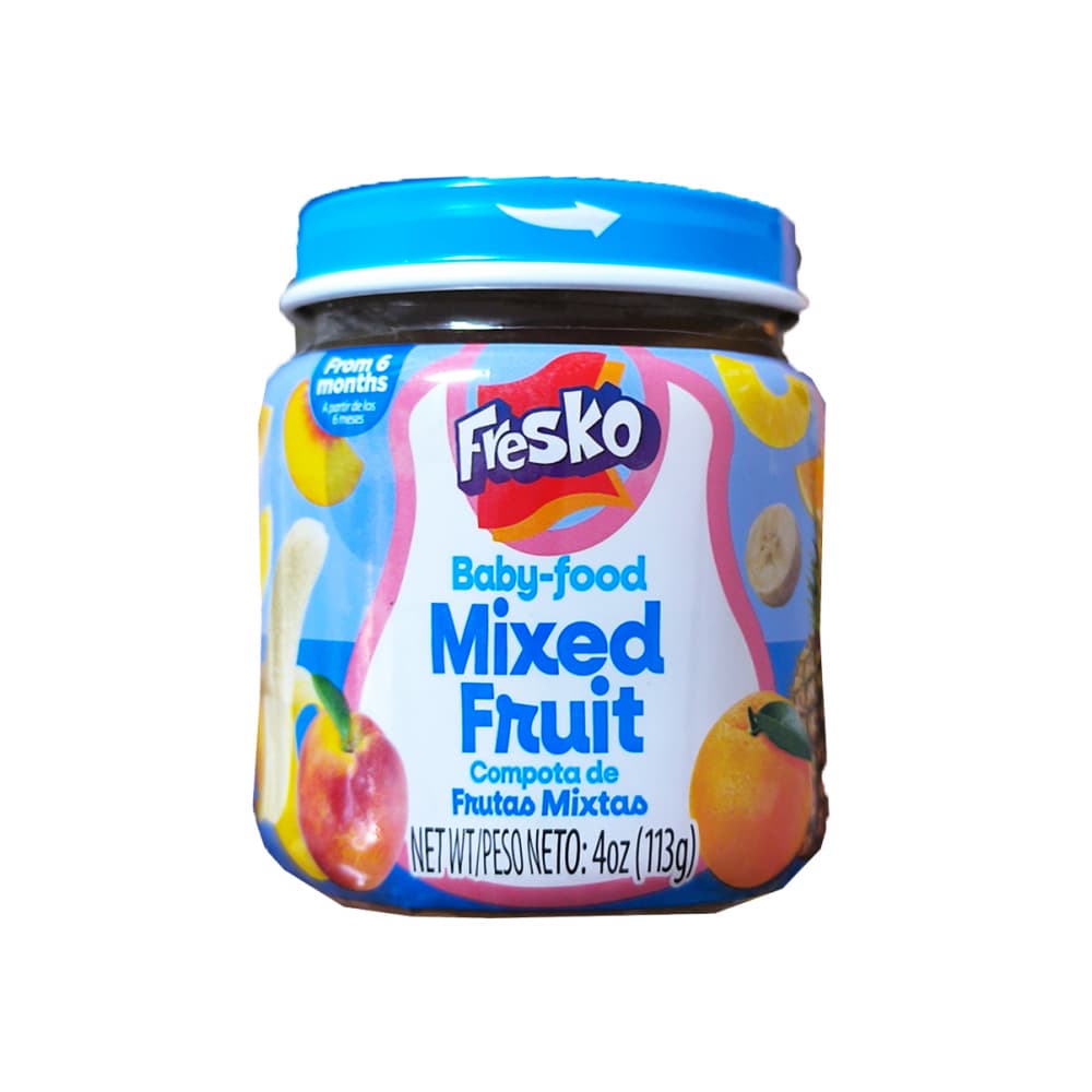 Compota de frutas mixtas Fresko (113 g / 4 oz) - Imagen 1
