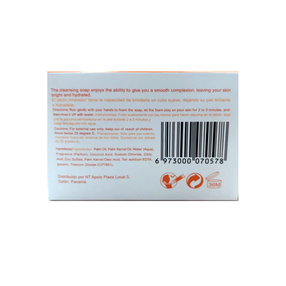 Jabón de tocador con aroma a limón NT (90 g / 3.17 oz) - Miniatura 2