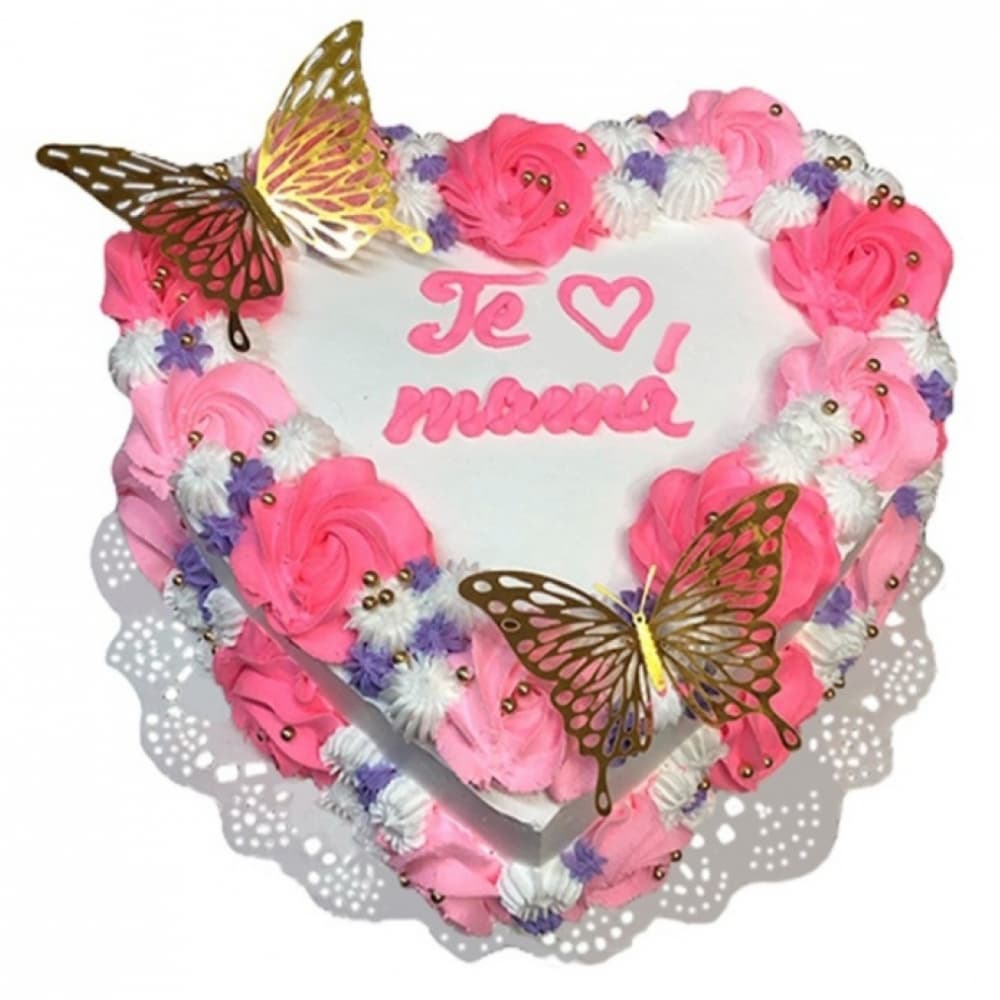 Cake de nata Especial para Mamá con panetela de vainilla (12 personas) - Imagen 1