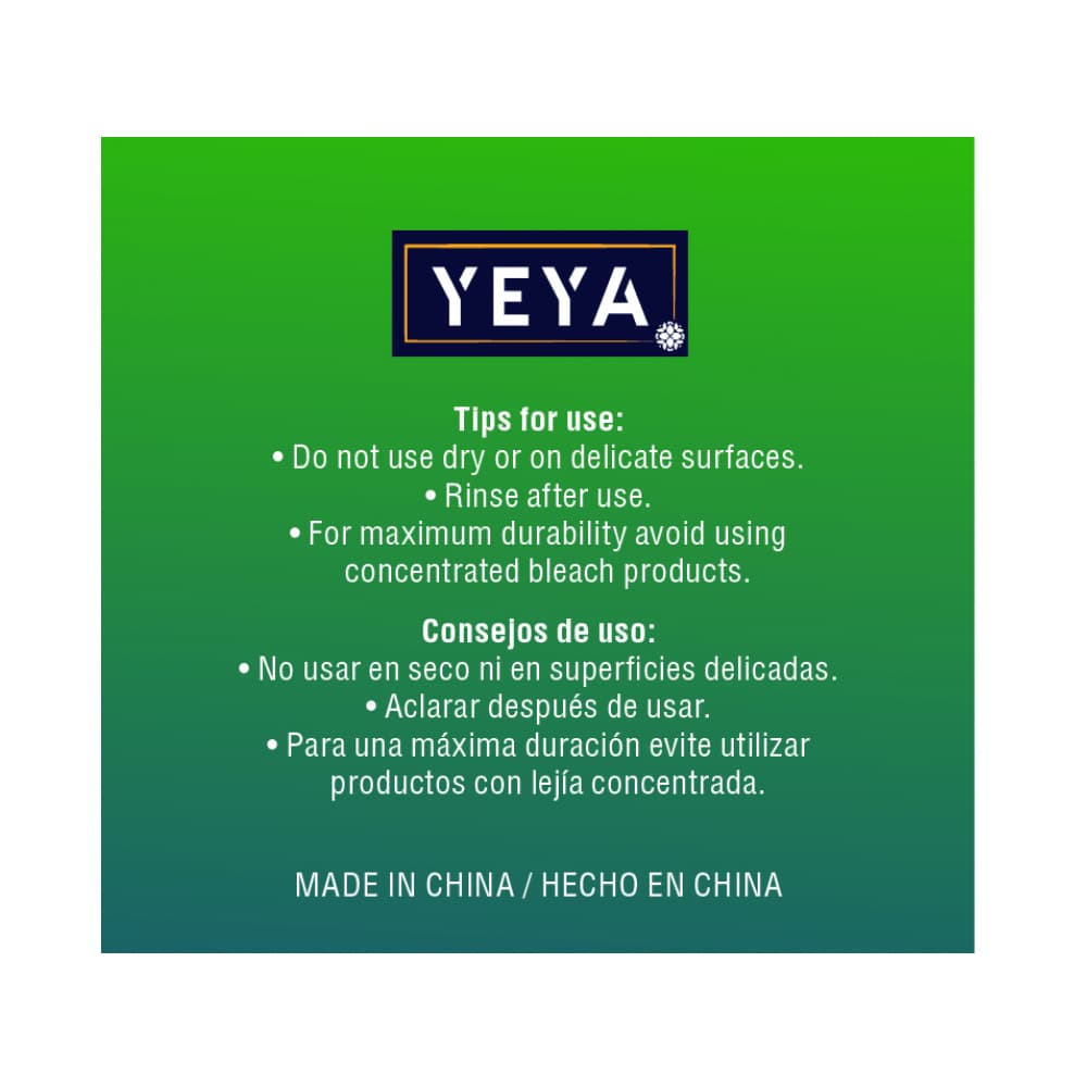 Estropajo de fibra para cocina Yeya (10 U) - Miniatura 3