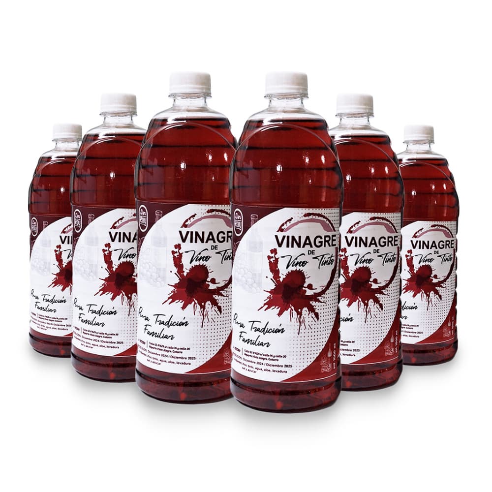 Vinagre de vino tinto Don Roy (6 x 1 L) - Imagen 1