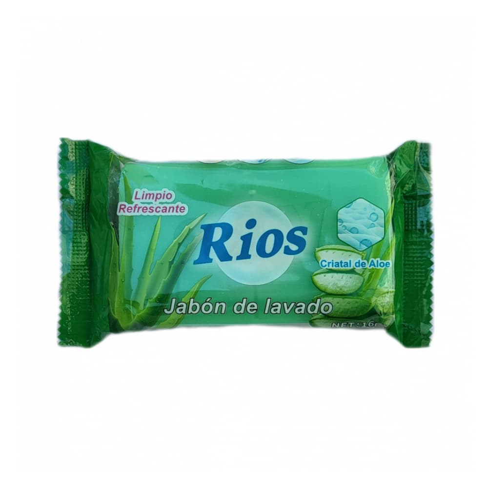 Jabón de lavar cristal de aloe Rios (160 g / 5.64 oz) - Imagen 1