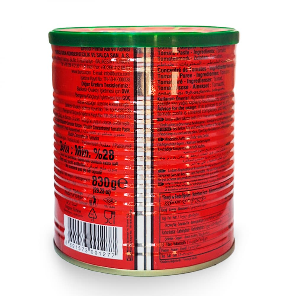 Pasta de tomate Burcu (830 g / 1.83 lb) - Miniatura 2