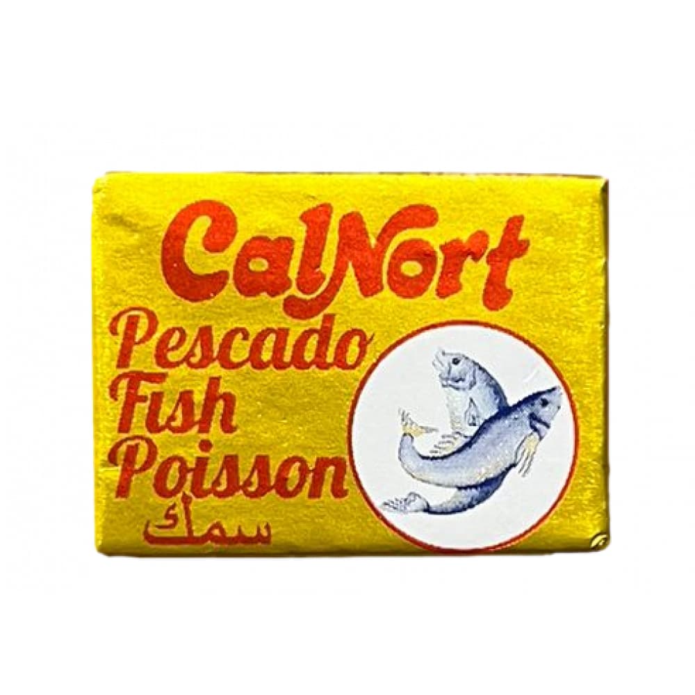 Cubo -pastilla- de caldo de pescado Calnort (10 g) - Imagen 1