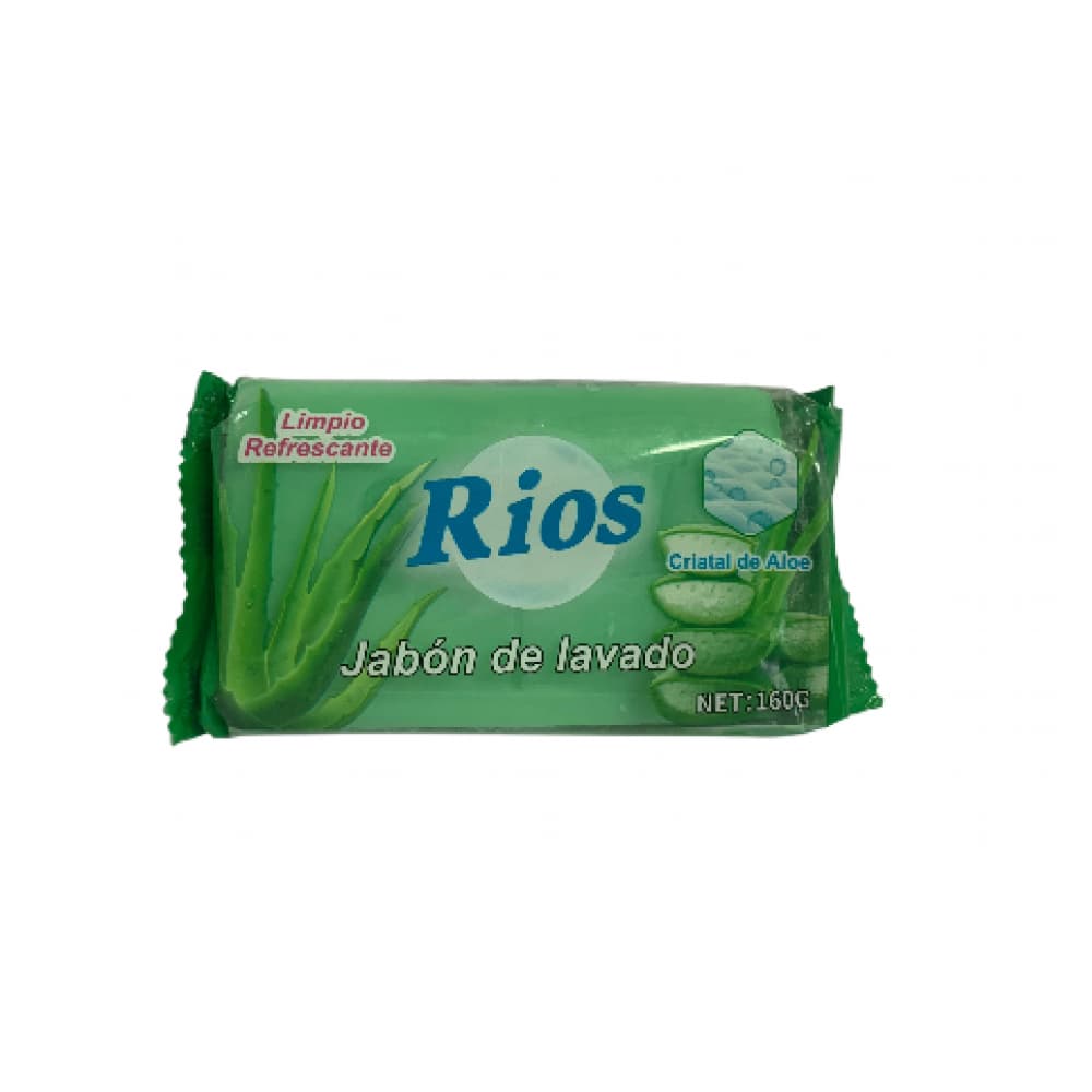 Jabón de lavar cristal de aloe Rios (160 g / 5.64 oz) - Imagen 1