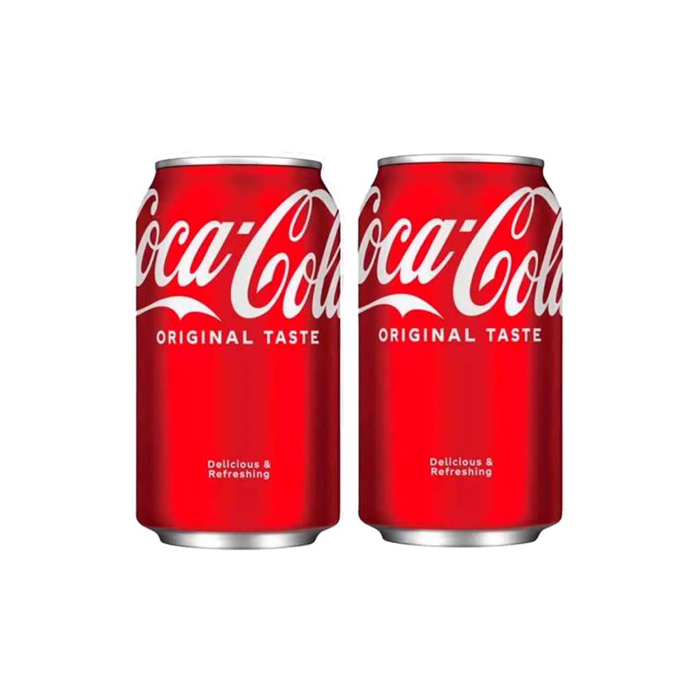 Refresco gaseado Coca Cola (2 x 355 ml) - Imagen 1