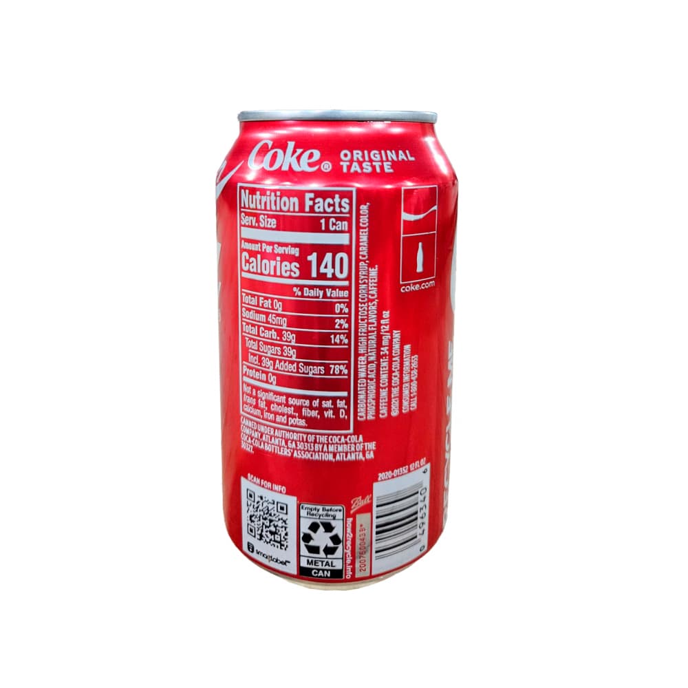 Refresco gaseado Coca Cola (2 x 355 ml) - Miniatura 3