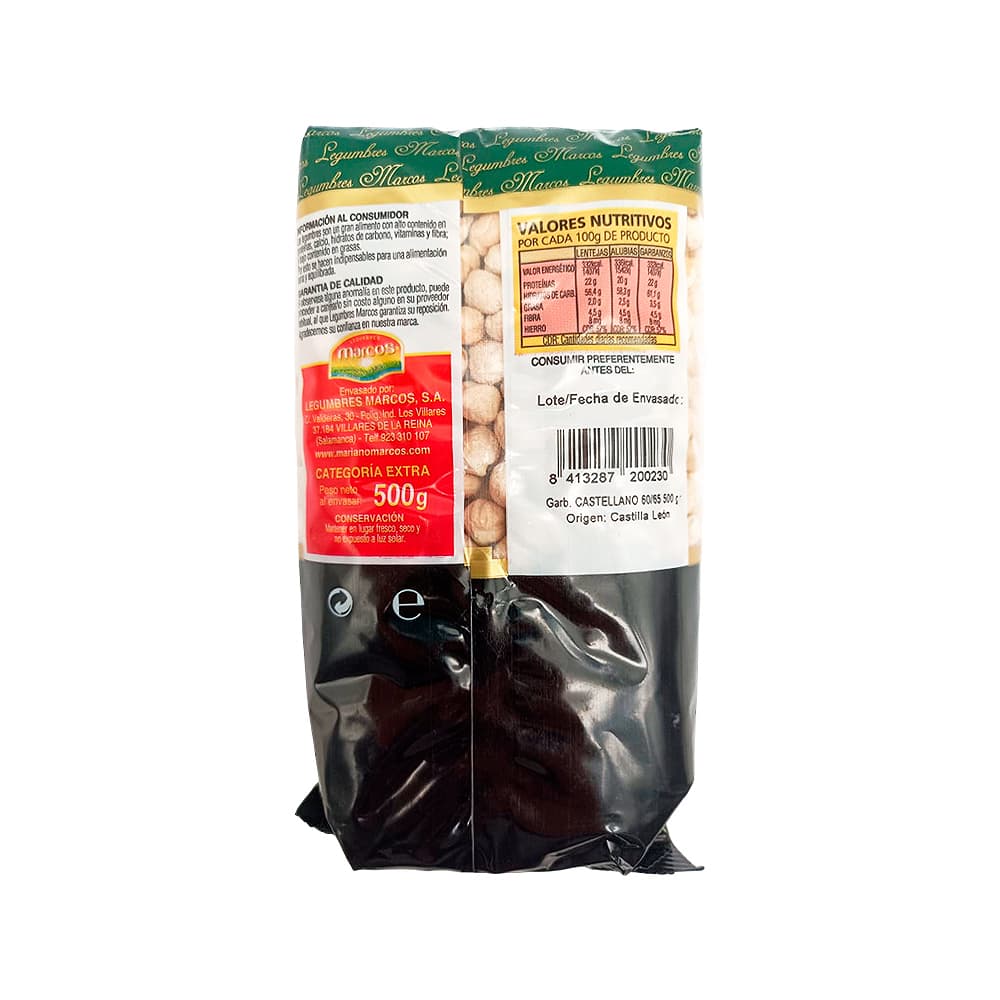 Garbanzos Marcos (500 g / 1.1 lb) - Miniatura 2