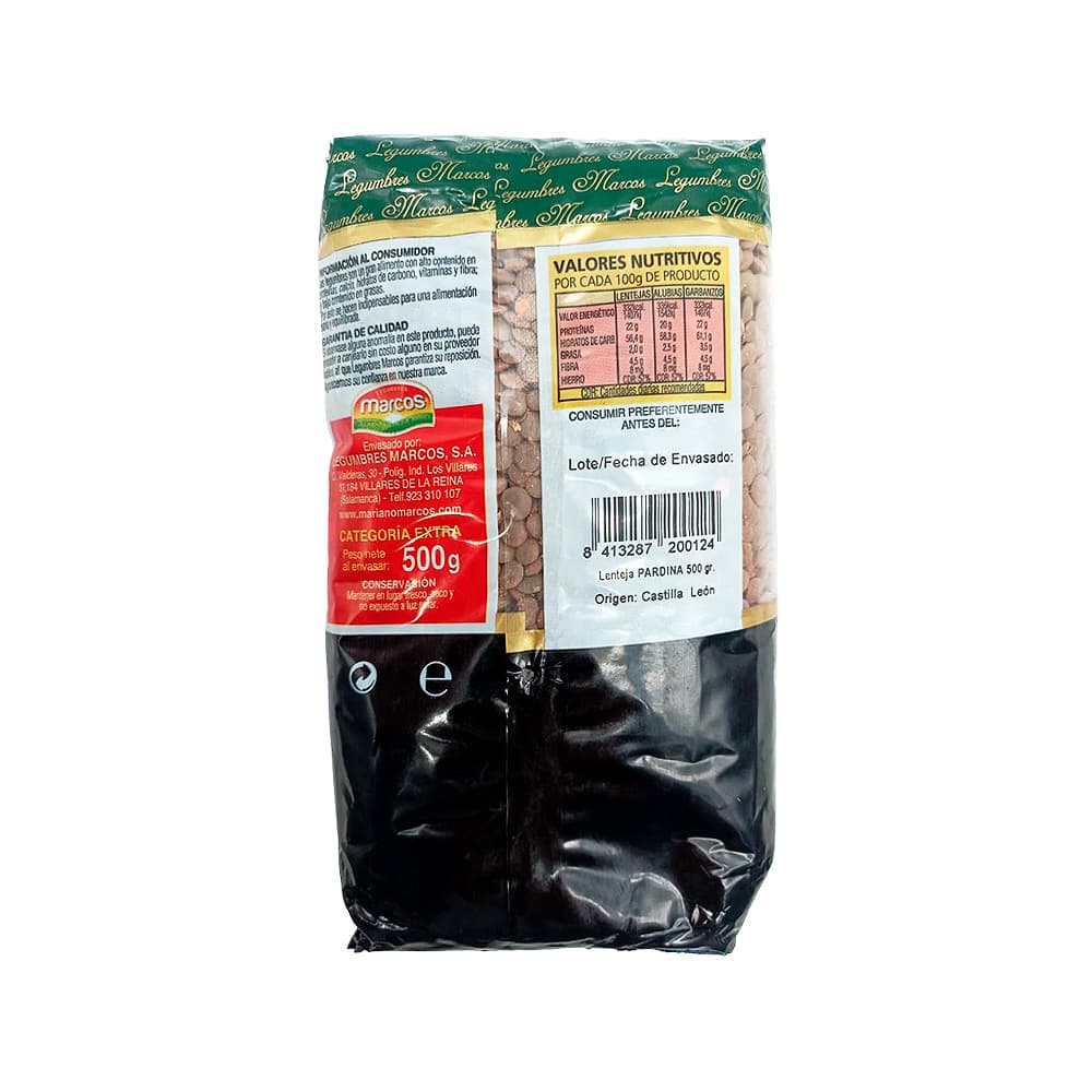 Lentejas Marcos (500 g / 1.10 lb) - Miniatura 2