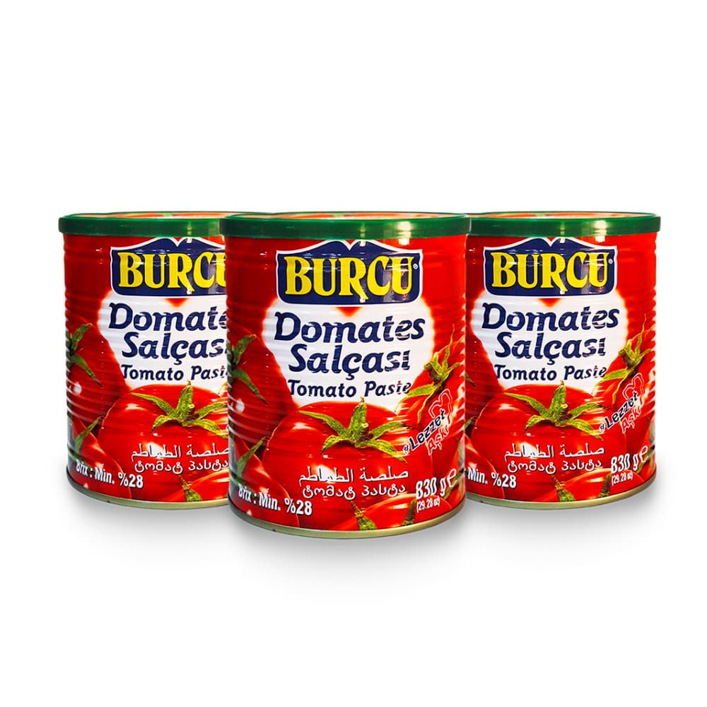Pasta de tomate Burcu (3 x 830 g / 1.82 lb) - Imagen 1