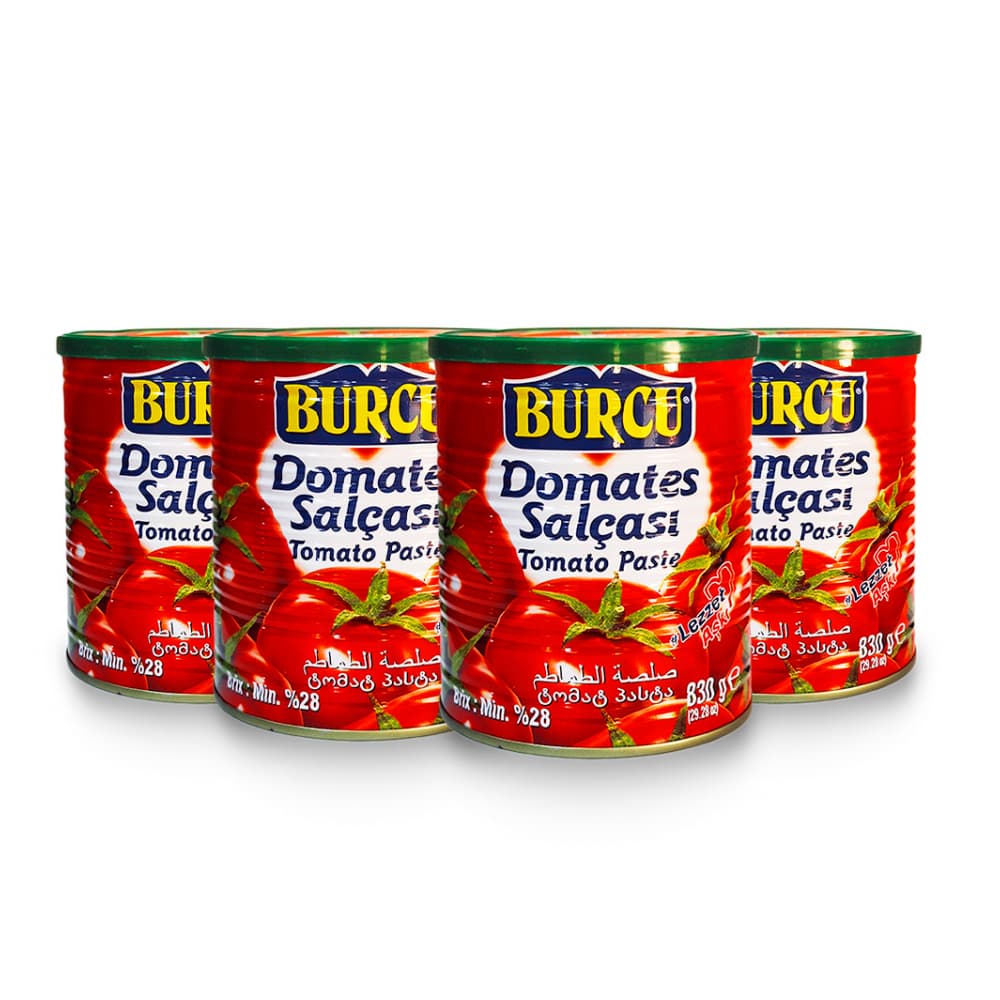 Pasta de tomate Burcu (4 x 830 g / 1.82 lb) - Imagen 1